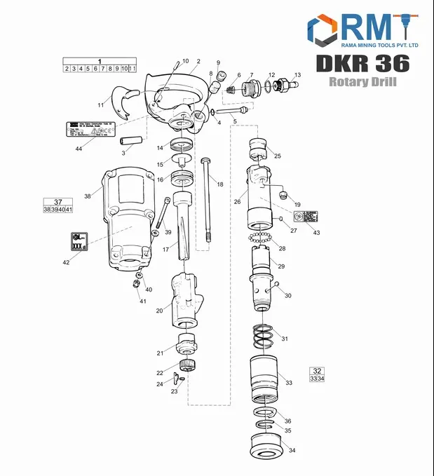DKR 36 Combi drill